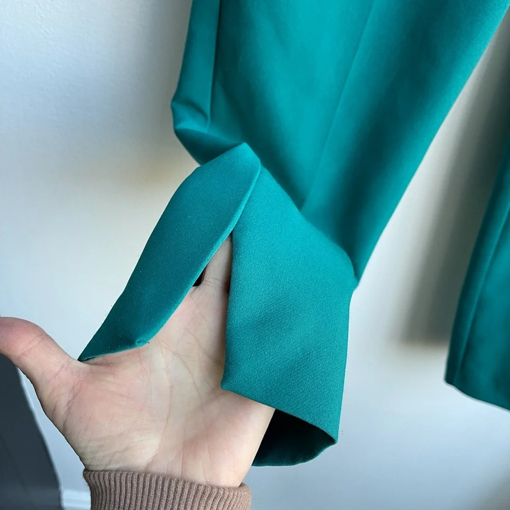 NWOT ASOS ocean green pants - Picture 3 of 6